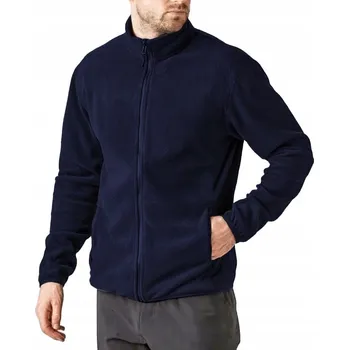 Pánská mikina TEPLÝ PÁNSKÝ ROZEPÍNACÍ FLEECE, MODRÁ MIKINA