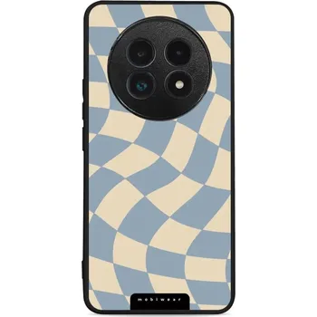 Pouzdro na mobilní telefon Lesklý kryt Mobiwear Glossy - Realme 13 Pro Plus 5G - GA59G Modrá a béžová šachovnice (Prémiové lesklé pouzdro, obal, kryt Mobiwear Glossy na mobil Realme 13 Pro Plus 5G - GA59G Modrá a béžová šachovnice, materiál Plast + TPU silikon - krytí po všech)