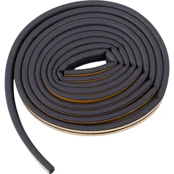 Těsnění do okna a dveří Samolepicí těsnění proti průvanu | těsnění oken a dveří, samolepící izolace - Černý