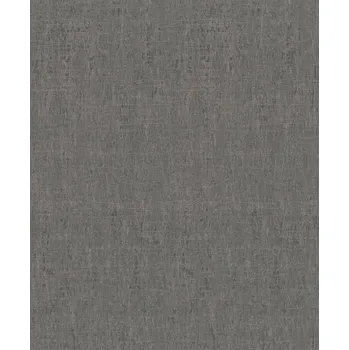 Tapeta VINYLOVÁ TAPETA NA VLIESU ŠEDO-HNĚDÁ POZADÍ TEXTUROVANÁ TAPETA