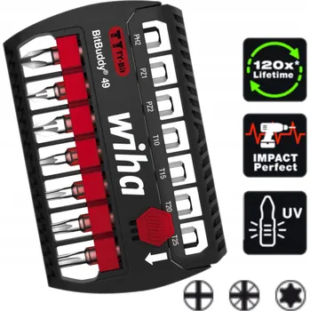 Bit Sada bitů Wiha 42117 , 7dílná ks