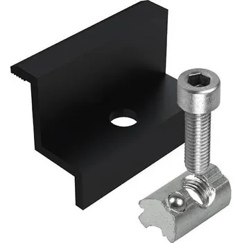 KENO Koncová svorka KENO černá pro rám 30mm + šroub a matice