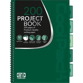 Set školních potřeb Kołonotes A4 green CoolPack, Patio