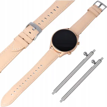 Řemínek na hodinky Řemínek Aristex pro Samsung 20mm, béžový