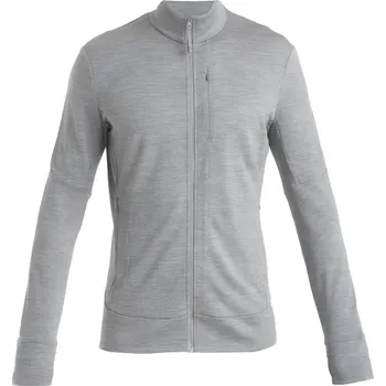 Pánská mikina ICEBREAKER Mens Merino 260 Quantum IV LS Zip, Metro Heather velikost: M
