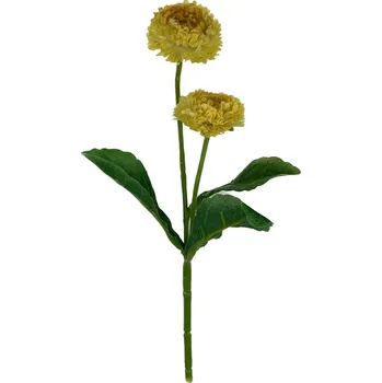 umělá květina Maják Sedmikráska žlutá umělá květina
