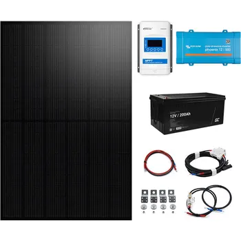 Ecoprodukt Solární ostrovní systém 12V 500VA 430Wp 200Ah
