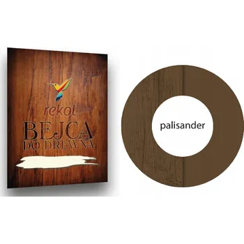 Vrták Rekol vodní mořidlo v prášku na dřevo, papír a suché rostliny 18g - palisandr