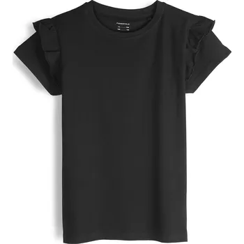 Dívčí tričko GATE Bavlněné tričko s volány 3Y 425-0129/89