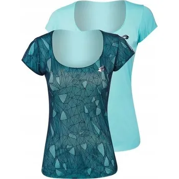 Dámské tričko TRIČKO LOTTO T-SHIRT TWICE II DÁMSKÉ TYRKYSOVÉ M