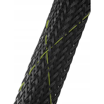 kabelová chránička Ochranná spirála / oplet na kabely, 10 mm, černá a žlutá