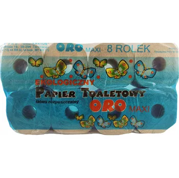 Toaletní papír Suchý papír bez zápachu Oro-Karton 8 ks