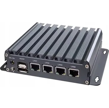 Stolní počítač Průmyslový mini PC ZK40 N100 DDR5 4LAN+CON 4USB HDMI DP USB-C WiFi