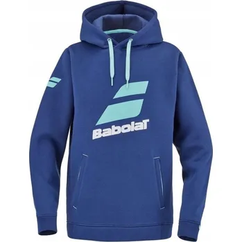 Pánská mikina MIKINA BABOLAT EXERCISE HOOD SWEAT JUNIOR ESTATE BLUE 152
