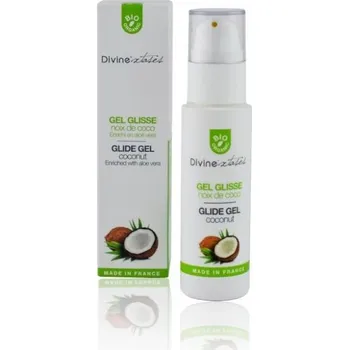 Intimní hygienický prostředek Divinextases bio hydratační lubrikační gel s kokosovou vůní Bio Organic 100 ml