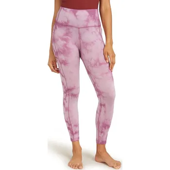 Dámské oblečení Dámské merino spodky ICEBREAKER Wmns 260 Fas 25 High Rise Tights CD, Deco Lt/Deco Cd velikost: S