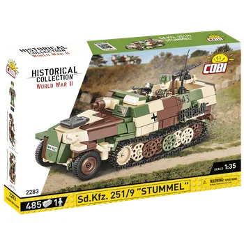 Stavebnice COBI COBI World War II 2283 Sd. Kfz. 251/9 Stummel