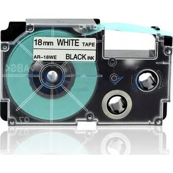 Pásek do tiskárny Páska do tiskárny CASIO BÍLÁ XR18WE1 18 mm XRA18WE1 8 m
