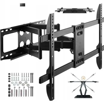 Televizní držák OTOČNÝ POHYBLIVÝ DRŽÁK NA TELEVIZOR PRO QE65Q7CAMT SAMSUNG, PEVNÝ NÁSTĚNNÝ