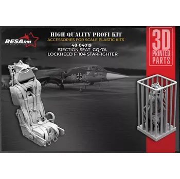 Plastikový model RESARM 1/48 F-104 Starfighter GQ-7A Ejection Seat