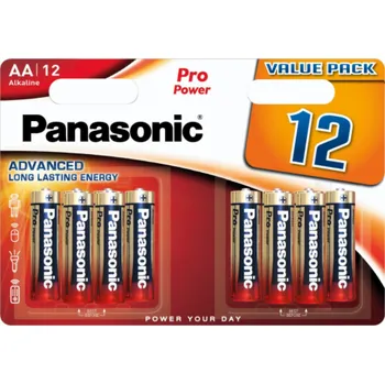 24x12 Panasonic Pro Power LR 6 Mignon AA