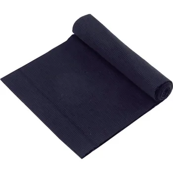 Galanterie Elastický bavlněný náplet žebrovaný - tunel 16x80 cm, barva 11 (58) modrá temná