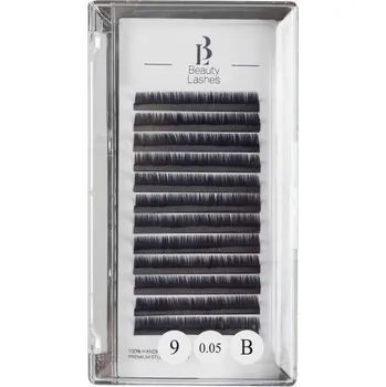 Umělé řasy Řasy na prodlužování Beauty Lashes Mink Matt Mix 0,05 D