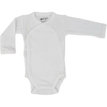 Kojenecký body Lodger Romper Long Sleeves Tribe Cloud Dancer - Vel. 80