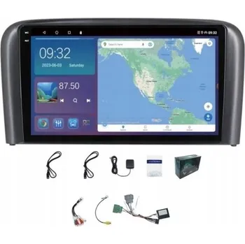 Autorádio AUTORÁDIO S GPS NAVIGACÍ ANDROID VOLVO S80 1998-2006 USB WIFI CARPLAY BT 64GB
