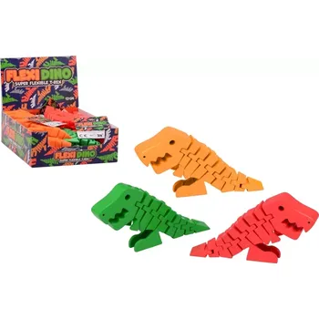 Figurka Johntoy Pohyblivý Flexy Dino T-Rex 13 cm