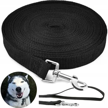 Vodítko pro psa Vodítko na běhání OdMoni, popruh 10 m