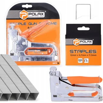 Sponkovačka TAKER Ruční sponkovačka na čalounění 4-14 mm UNIVERZÁLNÍ 2000x SPONKY 12mm 53A