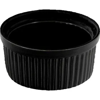 SVING miska zapékací 9 cm černá kokotka, výška 4,5 cm