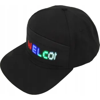 IP kamera LED čepice s programovatelným displejem a ovládáním přes aplikaci