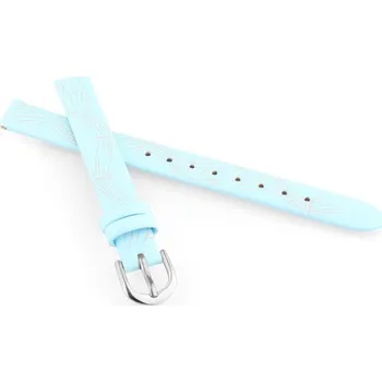 Řemínek na hodinky Koženkový řemínek JVD RJ7222.2 10mm, modrý, dětský