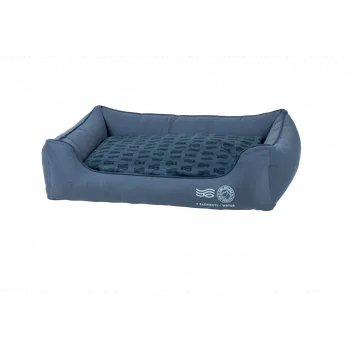 Pelíšek pro psa 4elements Pelíšek pro psa z recyklovaného materiálu Barva: Modrá - Voda, Velikost: M (80 x 60 x 25cm)