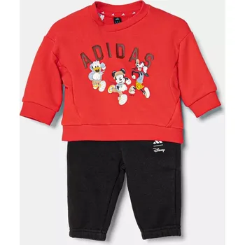 Dětská tepláková souprava adidas červená barva, JN6098 29X, vel. 98