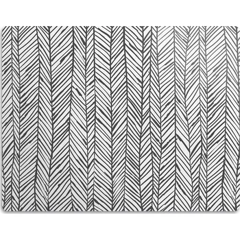 Miska pro psa Ochranná podložka pod misky pro psa Stromeček 45x35 cm