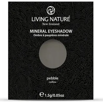 Oční stíny Oční stín Pebble tmavě šedý matný Living Nature