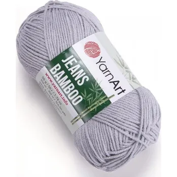 Příze Yarn Art Jeans Bamboo 127 šedá