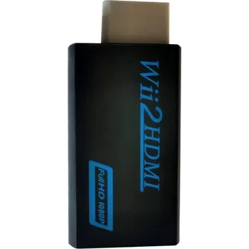 Stojan pro herní konzoli Wii 2 HDMI Converter černý