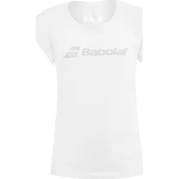 Pánské tričko TRIČKO BABOLAT EXERCISE BABOLAT TEE GIRL BÍLÉ 140