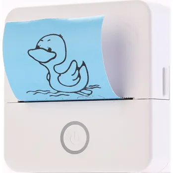 Tiskárna štítků TP X6-BT mini termotiskárna USB, bluetooth, růžová