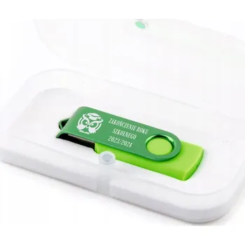 USB flash disk USB flash disk MemoRabbit TWISTER+BOX 64 GB USB 2.0 GRAVÍROVÁNÍ UKONČENÍ ROKU 64 GB USB 2.0 vícebarevný