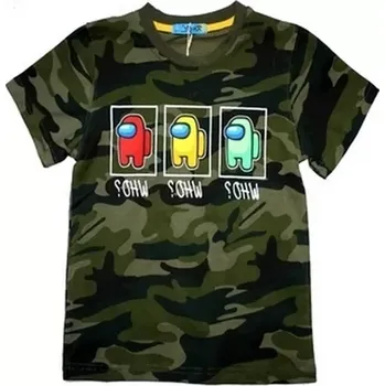 Dětské tričko maskáčové KUGO, chlapecké tričko 9217 324/6