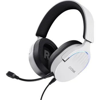 Sluchátka Herní sluchátka Trust GXT490 Fayzo 7.1 USB Headset White