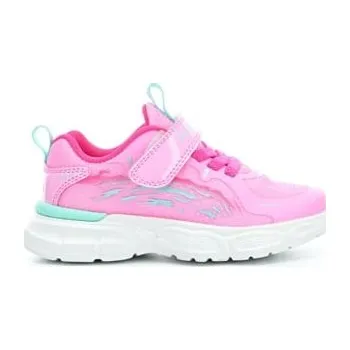 Dětská sportovní obuv Dětské sportovní boty PROGRESS KIDS TRAINING – lehké, prodyšné a pohodlné růžová/tyrkysová 31