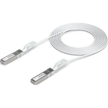 Síťový kabel Ubiquiti Uplink Cable SFP28 3m Kabel, uplink, SFP28, optimalizace rychlosti (1/10/25Gbps), podpora SFP/SFP+, průměr 3mm, délka 3m, bílý UACC-Uplink-SFP28-3M