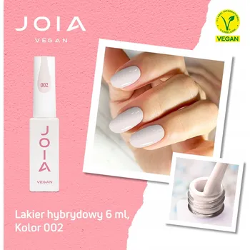 Lak na nehty Hybridní lak JOIA vegan 002, 6 ml