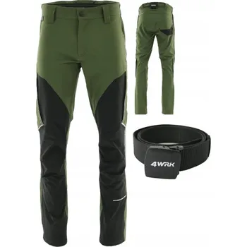 Pracovní obuv ELASTICKÉ taktické pracovní kalhoty STRETCH bojovky SOFTSHELL + OPASKEM vel. 46